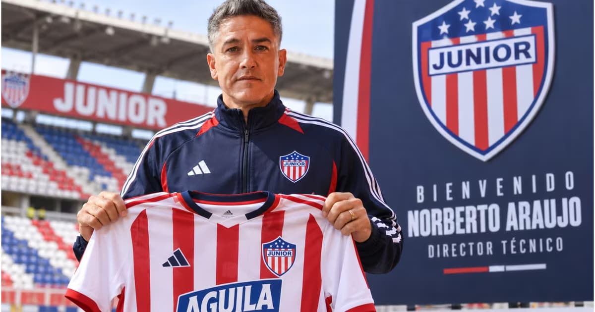 Norberto Araujo como nuevo DT de Junior