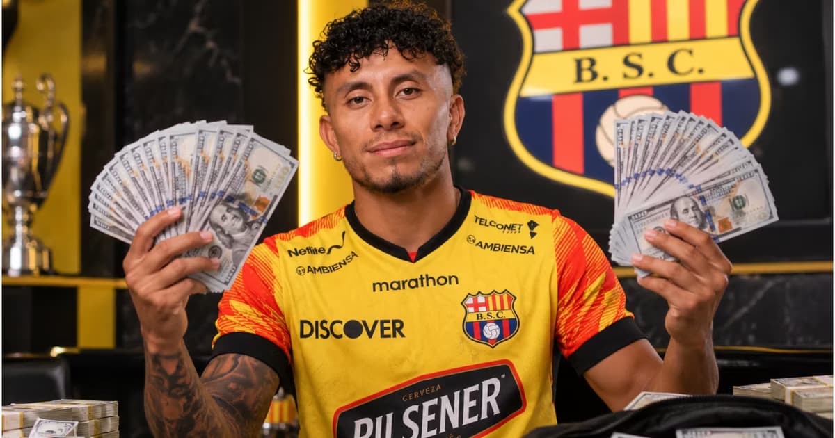 Joao Rojas con mucho dinero en BSC