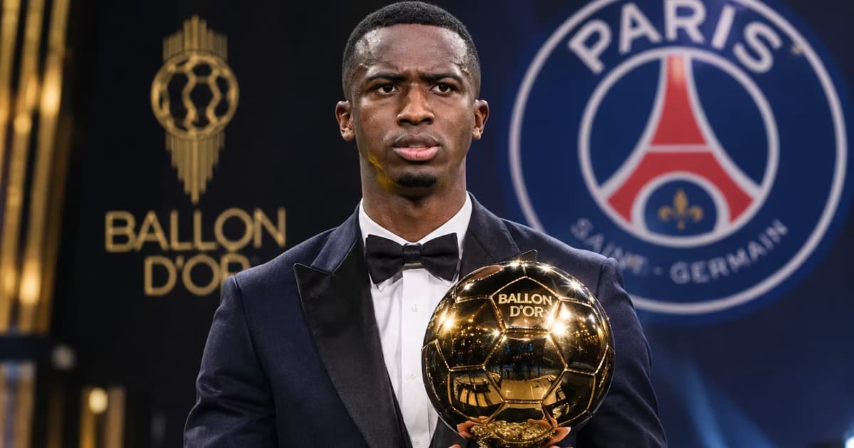 Willian Pacho con el Balón de Oro