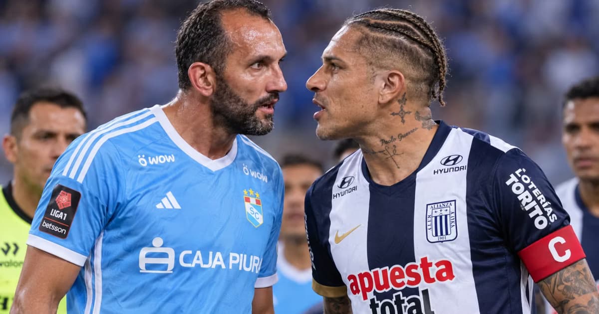 Hernán Barcos vs Paolo Guerrero