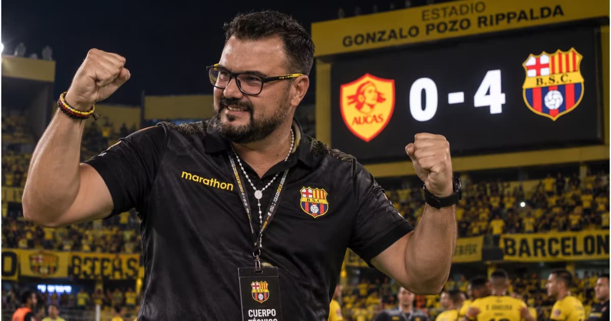 Pablo Trobbiani feliz tras el triunfo de BSC