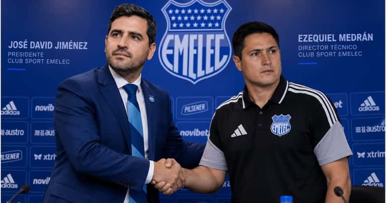 Emelec respalda a Ezequiel Medrán para 2027 pese a los malos resultados y prepara refuerzos
