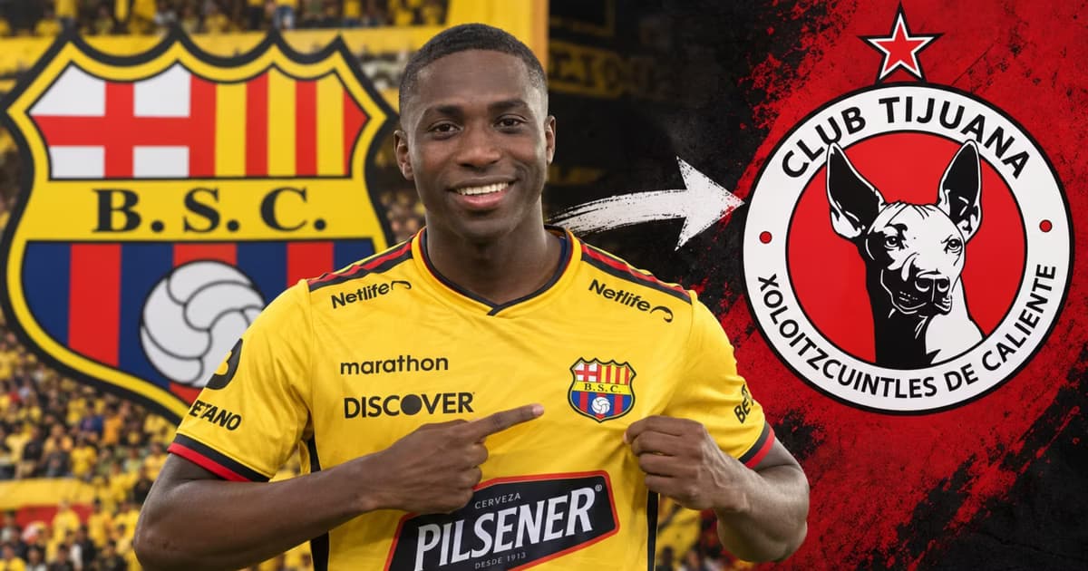Jerly Wila como jugador de Barcelona SC
