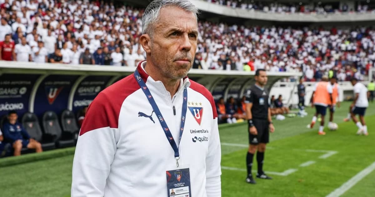 Gustavo Álvarez como DT de Liga de Quito