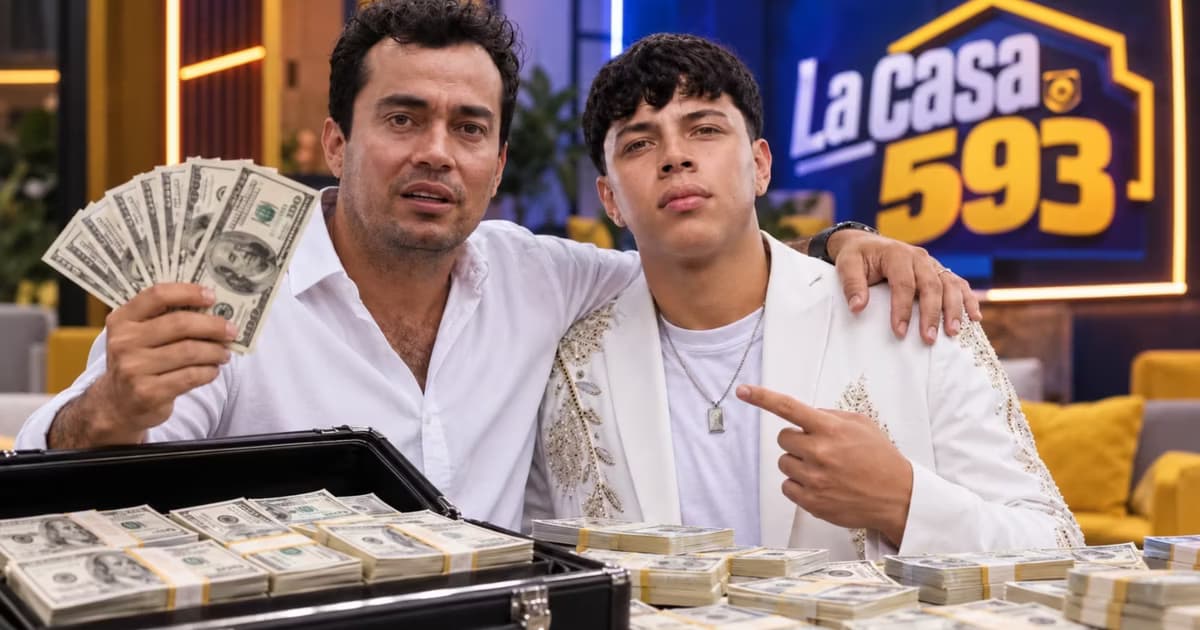 Iván Kaviedes y Dominik Kaviedes
