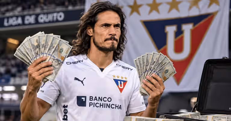 Liga de Quito tiene que hacer un esfuerzo económico para fichar a Edinson Cavani en 2027