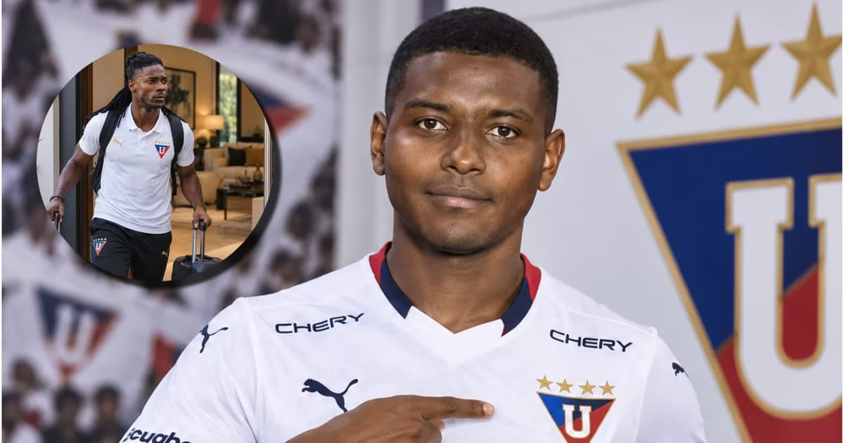 Diogo Bagüí como refuerzo en LDU