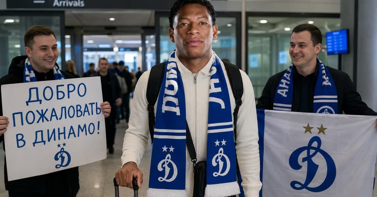 Gonzalo Plata llegando a Moscú
