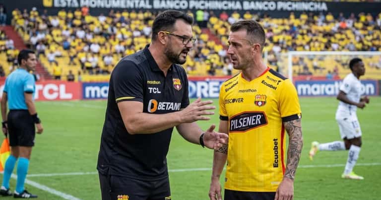 Damián Díaz sería titular ante IDV y Trobbiani cambiaría al jugador que venía destacando en Barcelona SC