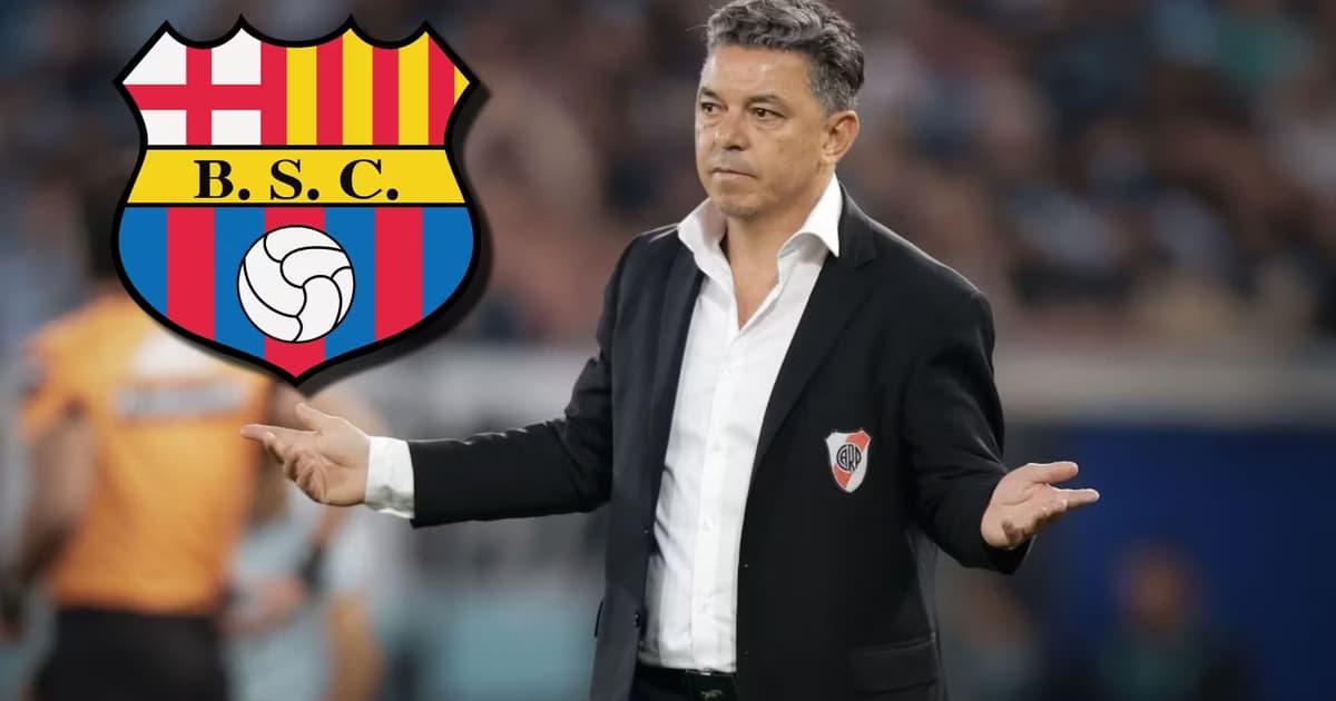 Marcelo Gallardo siendo DT de River Plate