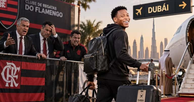 La foto de Gonzalo Plata en Dubái que desató el malestar en Flamengo