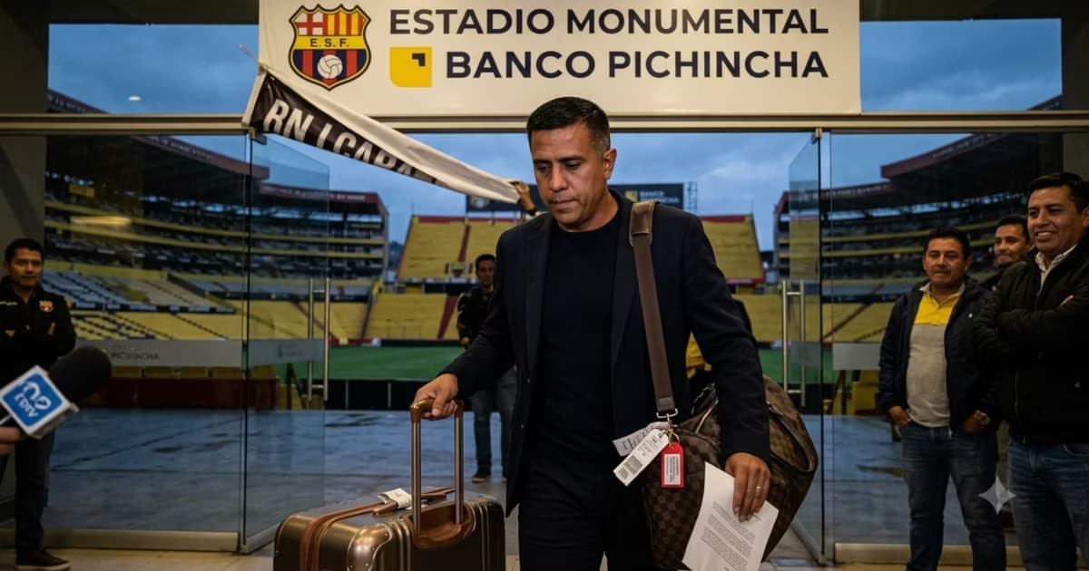 César Farías saliendo de BSC