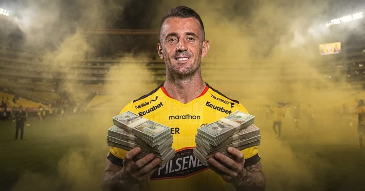 Barcelona SC vende humo con Damián Díaz: su presentación recauda lo que LDU gana en Libertadores