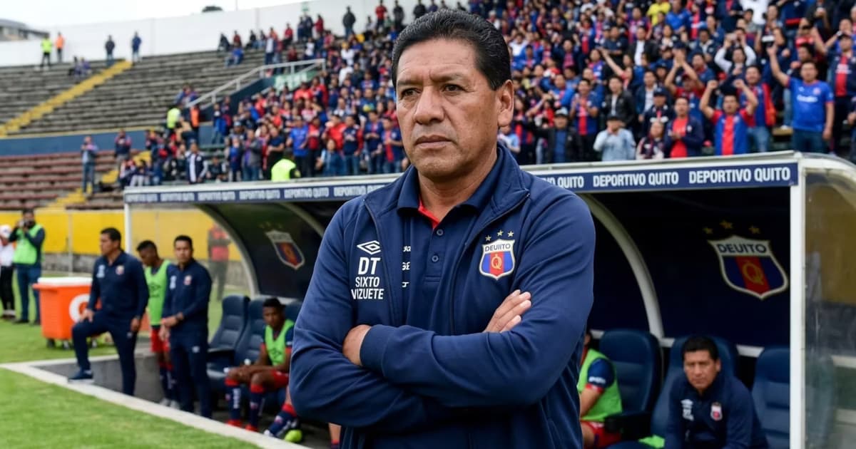 Sixto Vizuete como DT del Deportivo Quito