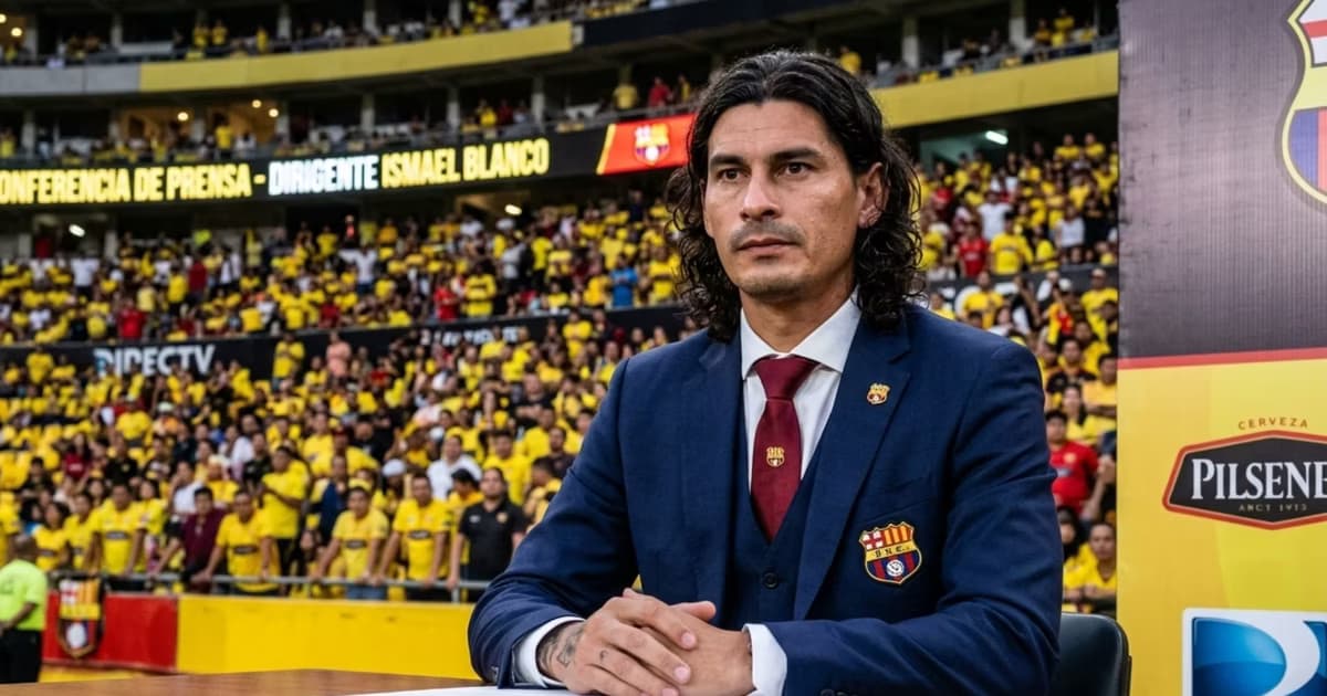 Ismael Blanco como dirigente de BSC