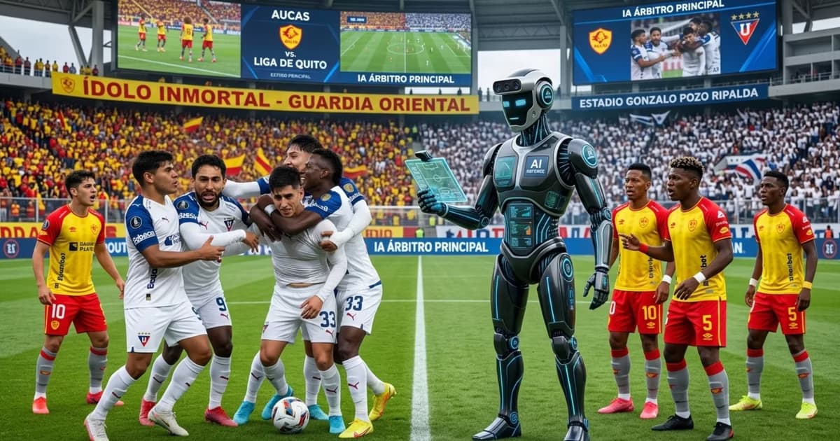 Aucas contra LDU y la IA