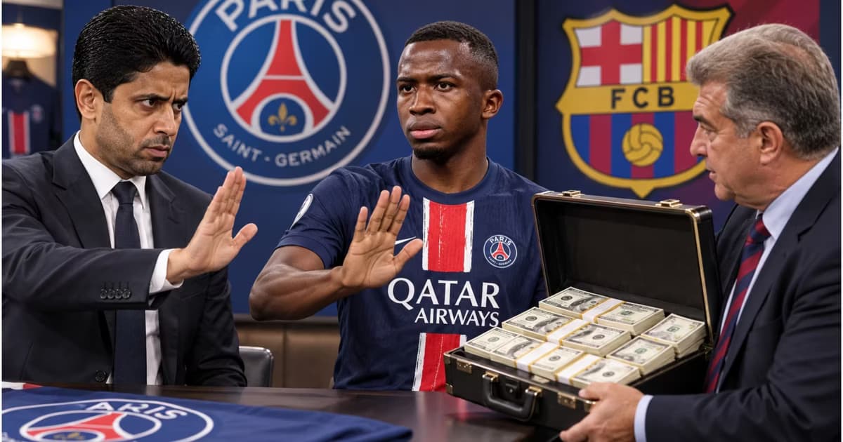 El PSG rechaza a Laporta