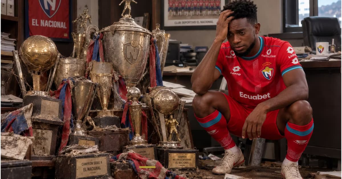 Los trofeos de El Nacional y Borja
