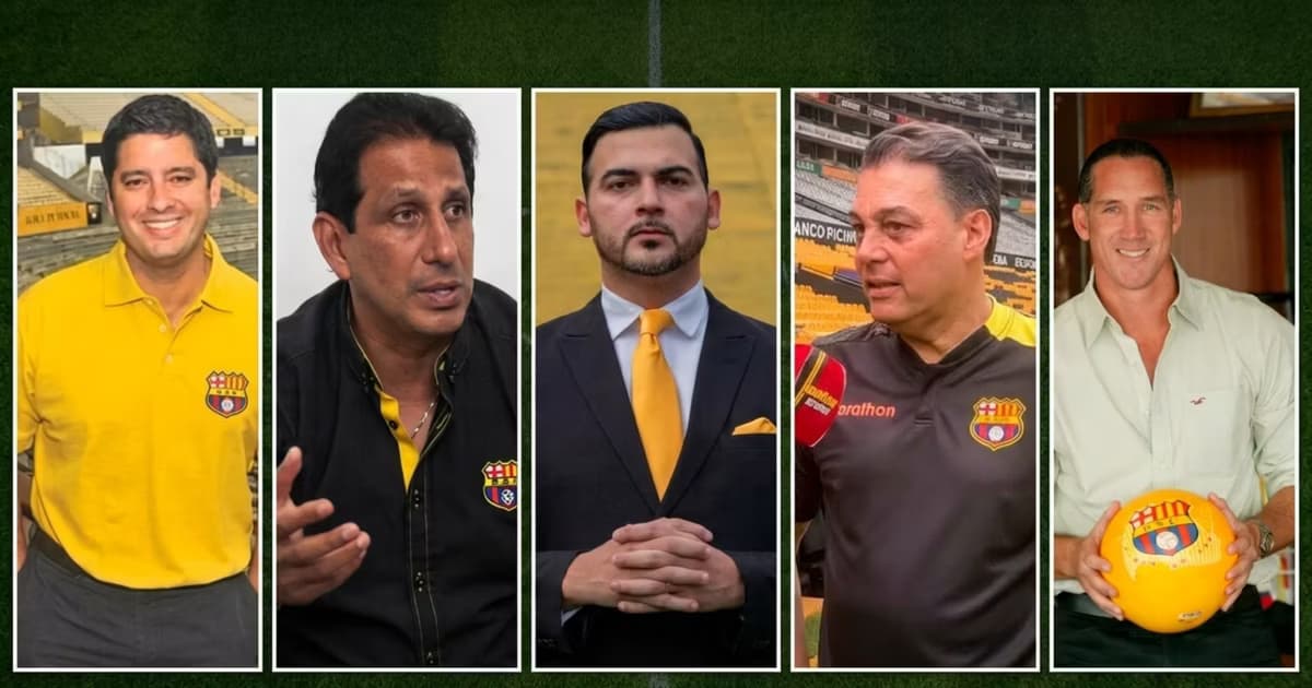 Los presidentes de Barcelona SC