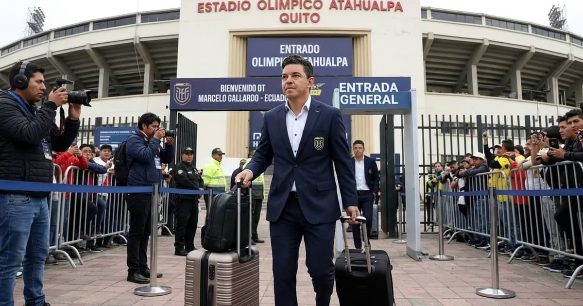 Marcelo Gallardo en Quito