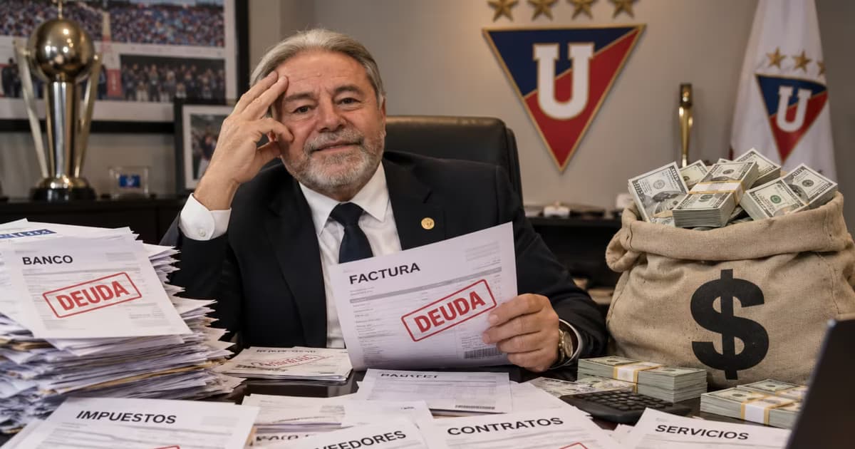 Isaac Alvarez con las deudas y dinero