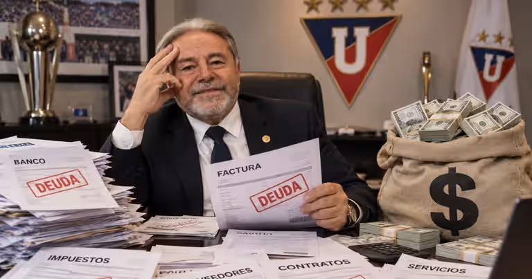 Isaac Álvarez pidió un crédito personal para inscribir jugadores de LDU