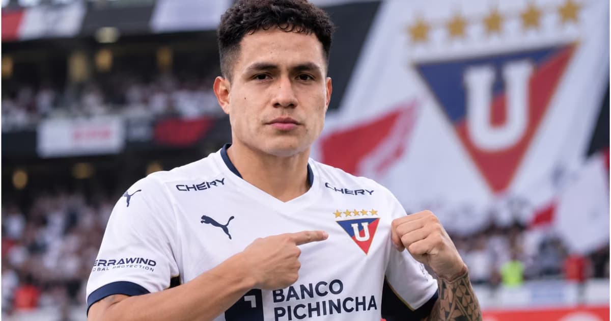 Jesús Pretell como jugador de LDU