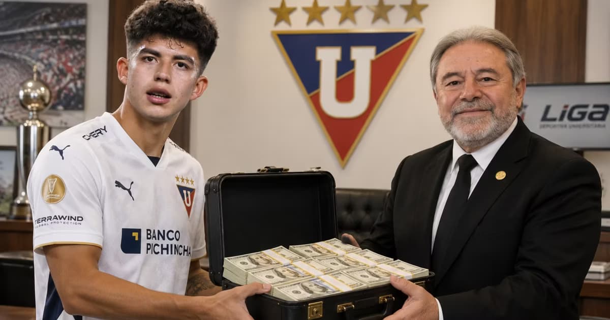 Gabriel Villamil e Isaac Alvarez con dinero
