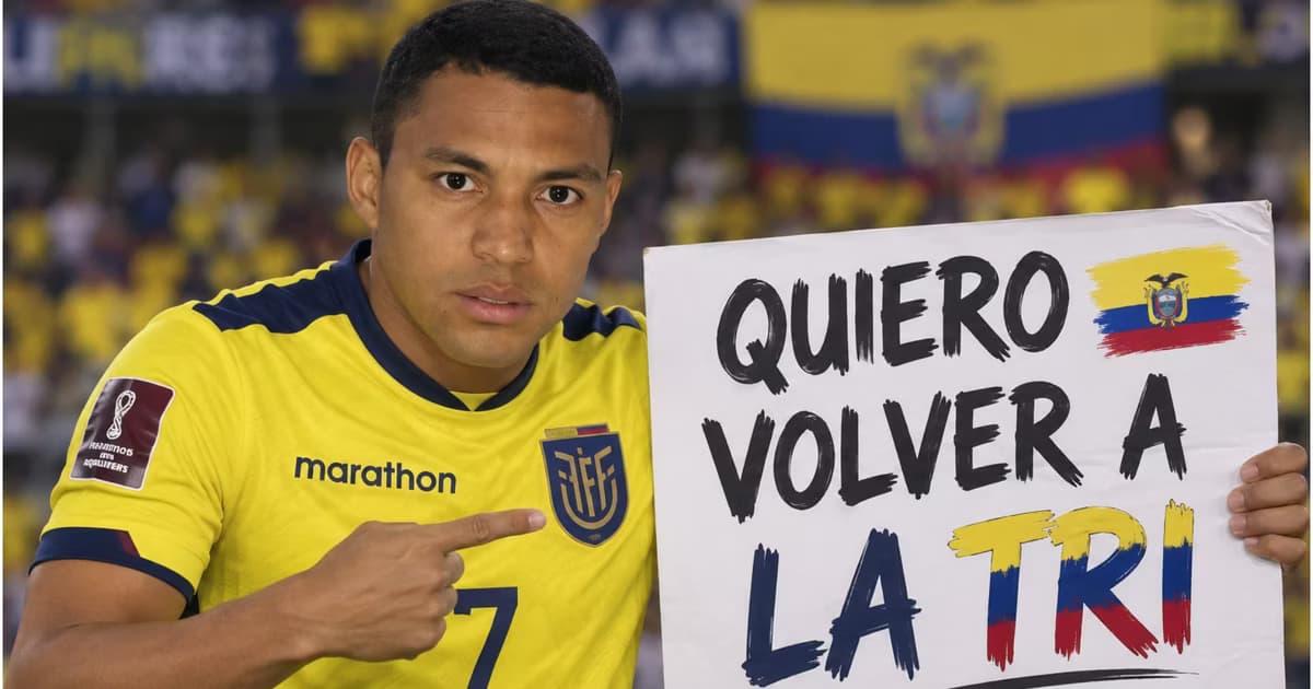 Jefferson Montero pidiendo volver a la TRI