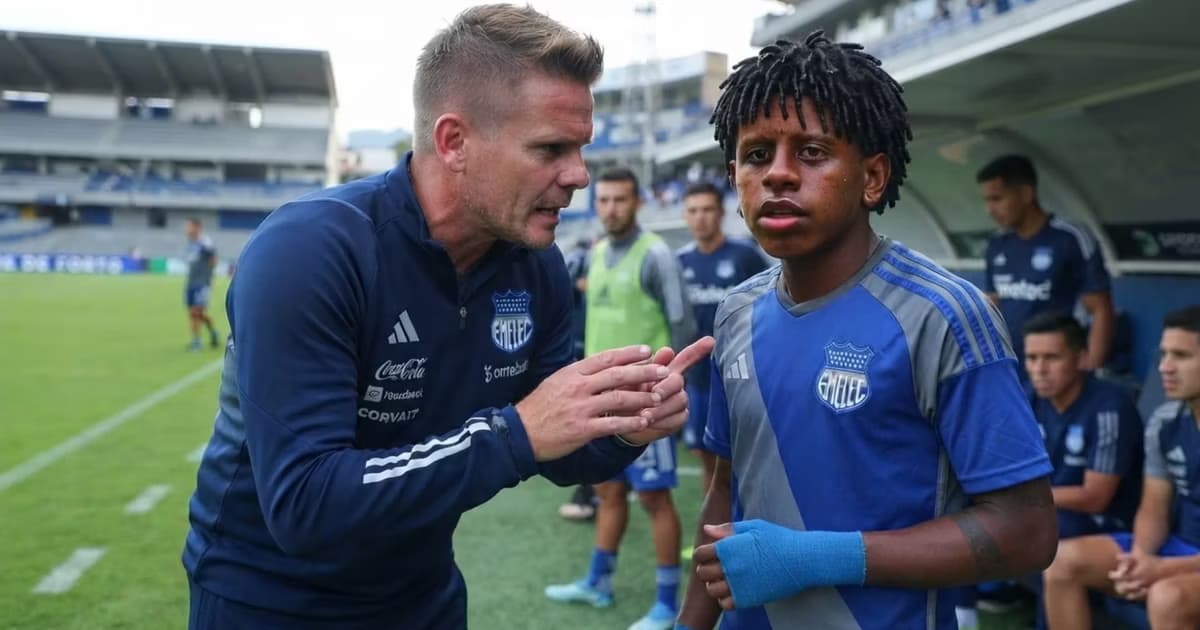 Nasuti y Luis Fragozo en Emelec