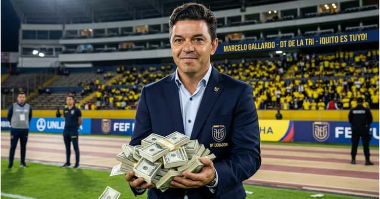 Gallardo firma hasta 2030 con Ecuador y su proceso puede costar USD 14 millones