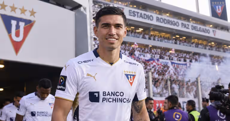 Franco Posse aparece como una opción de Liga de Quito para reemplazar a Deyverson en 2027