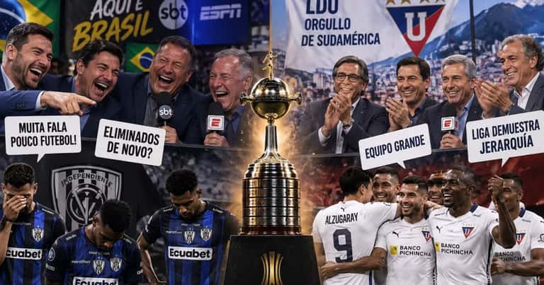 En Brasil respetaron a LDU pero minimizaron a IDV en Libertadores
