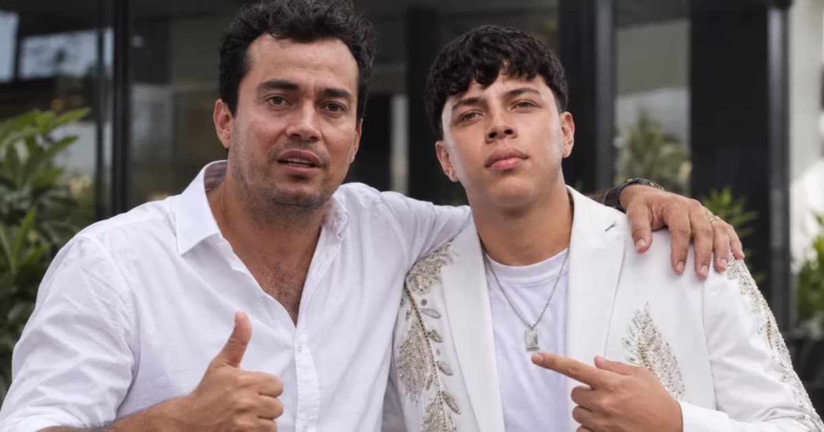 Jaime Iván Kaviedes y Dominik Kaviedes