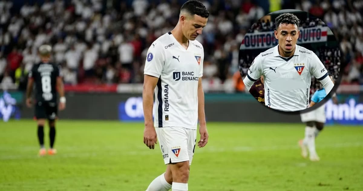 Alexander Alvarado con la camiseta de LDU