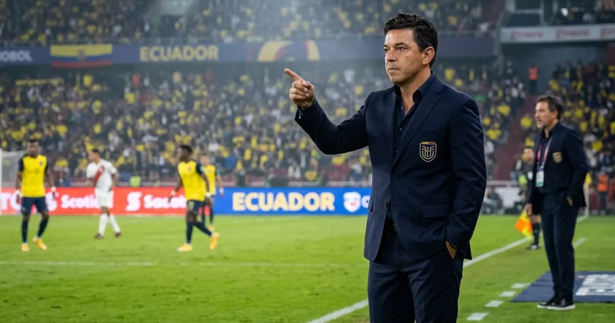 Marcelo Gallardo en la TRI