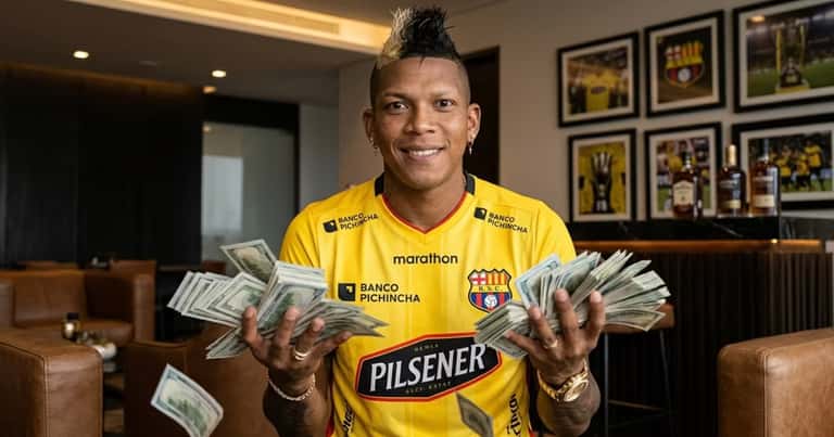 De ganar USD 10.000 en Barcelona SC a su nuevo salario en Bolívar: las cifras de Billy Arce