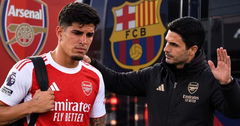 Piero Hincapié estaría molesto en Arsenal y FC Barcelona le abre las puertas en enero de 2027