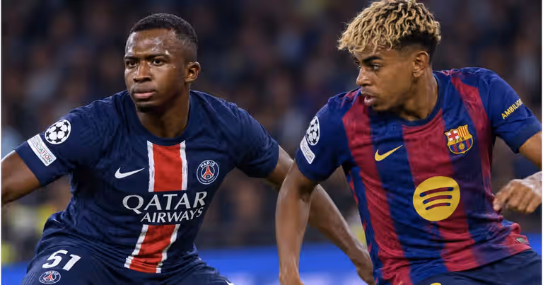 Willian Pacho anuló a Lamine Yamal y lo habría llevado a la peor calificación de su carrera