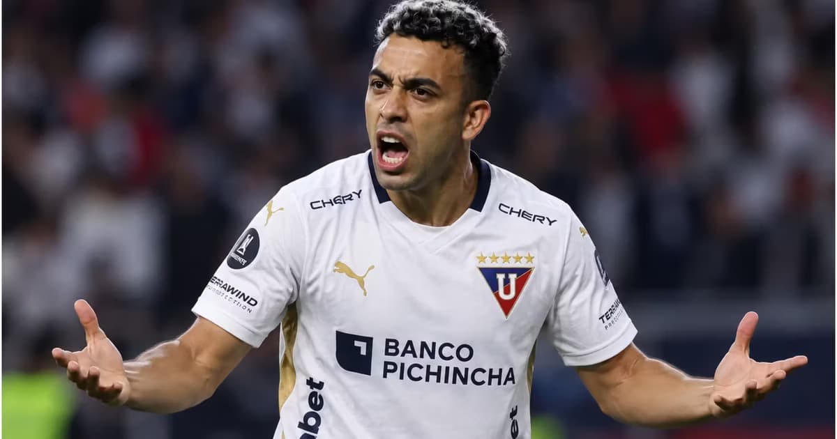 Lucas Rodríguez enojado con LDU