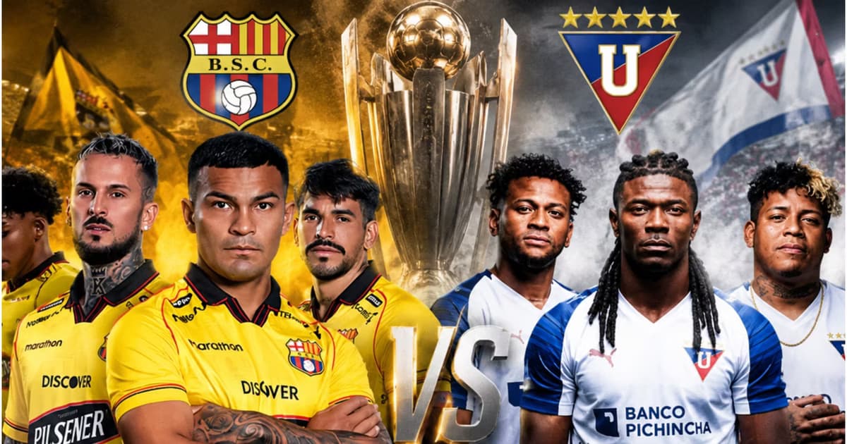 Barcelona SC vs Liga de Quito