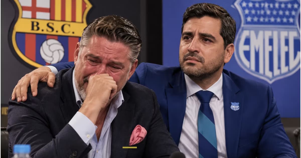 Miguel Montalvo y José David Jiménez llorando