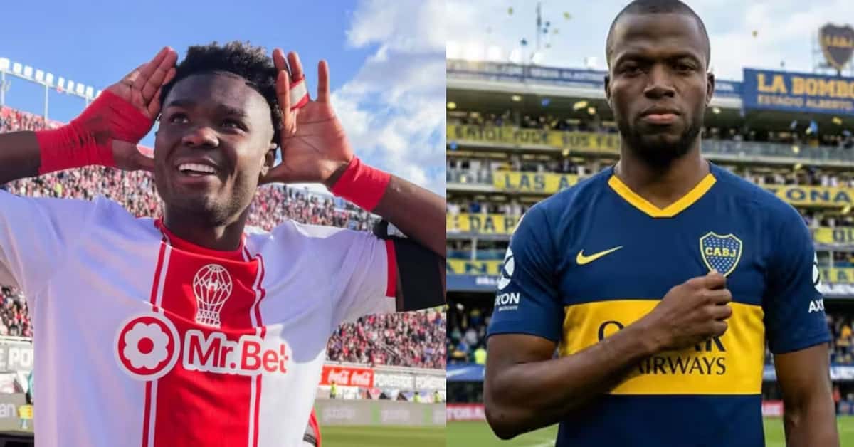 Jordy Caicedo y Enner Valencia