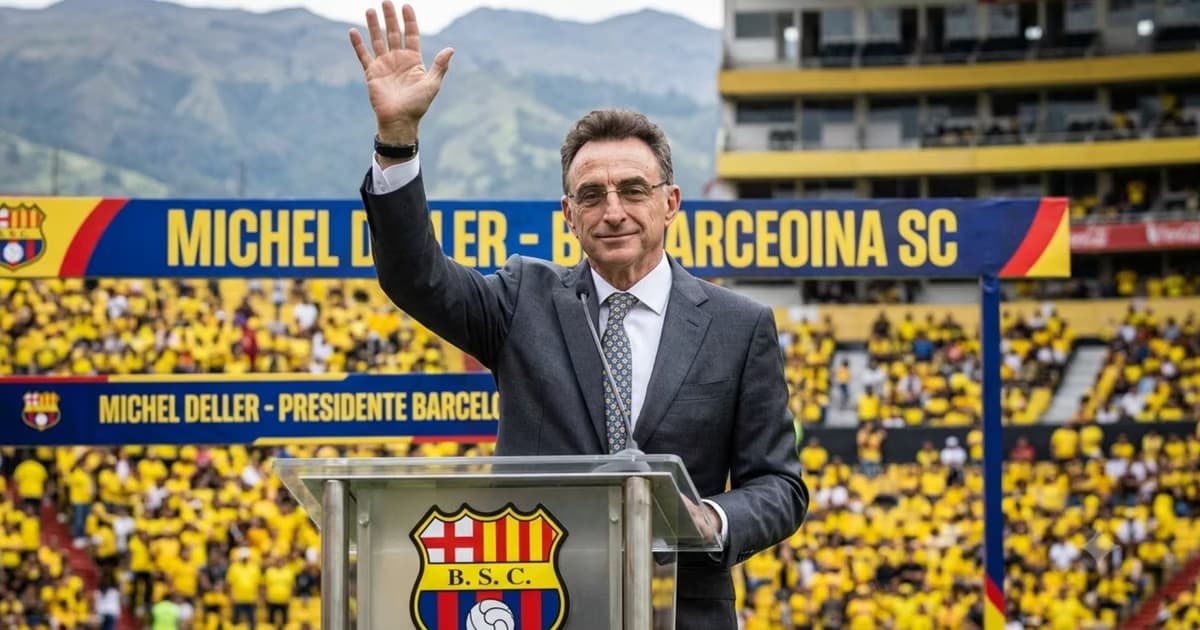 Michel Deller como presidente de Barcelona SC