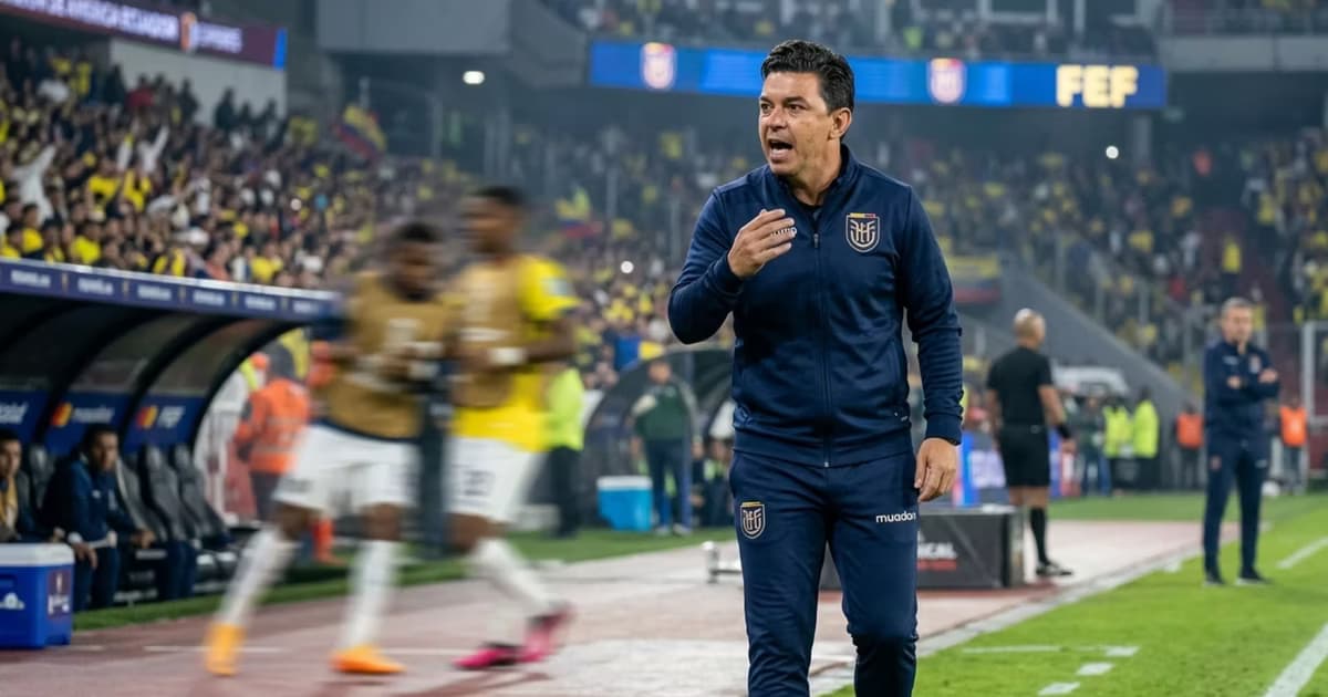 Marcelo Gallardo como DT de la TRI