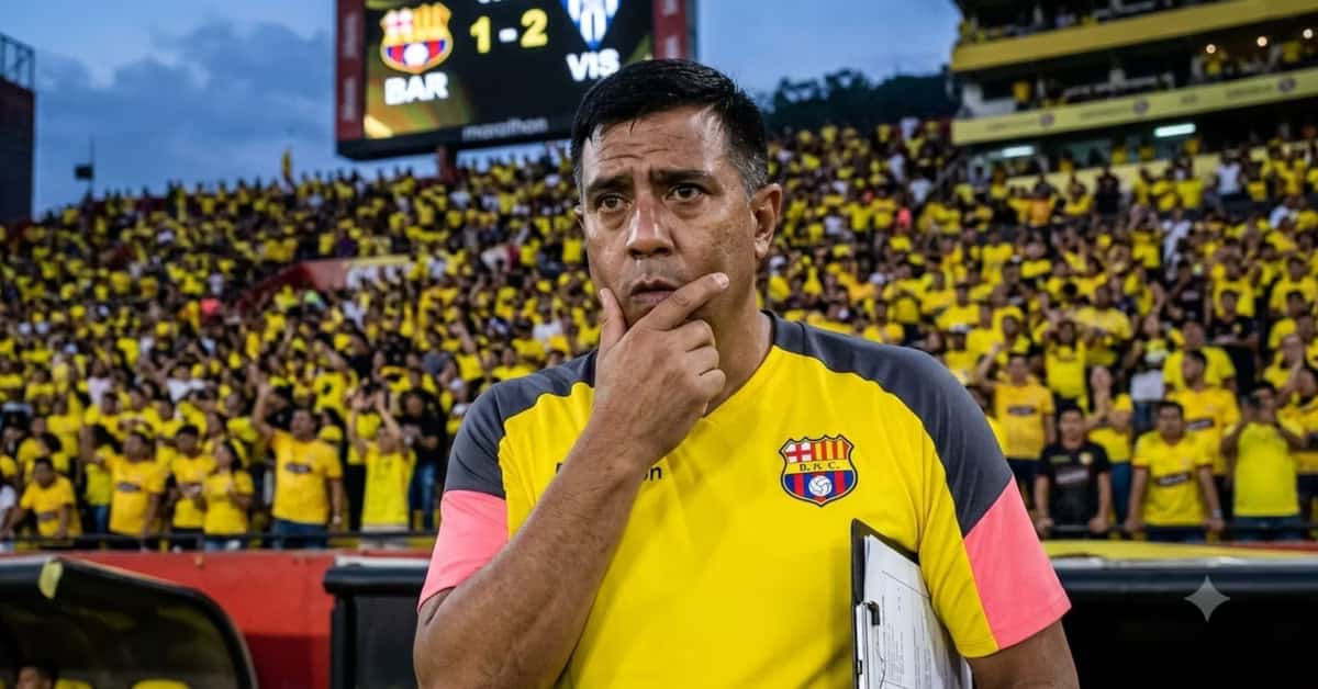 César Farías como DT de Barcelona SC
