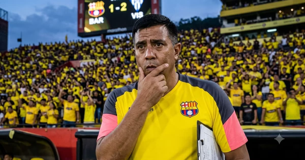 César Farías como DT de Barcelona SC