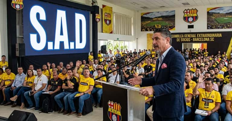 Convertirse en SAD no salvará a Barcelona SC de pagar sus millonarias deudas