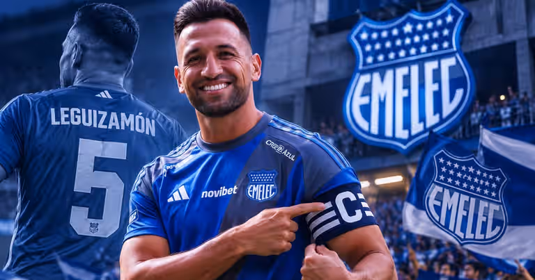 Aníbal Leguizamón seguiría en Emelec en 2027 y podría convertirse en su nuevo capitán
