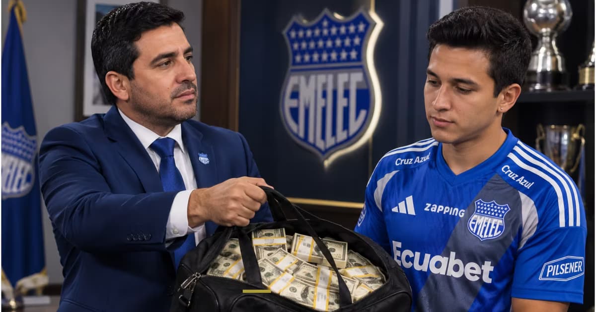 José David Jiménez y Bruno Miranda en Emelec